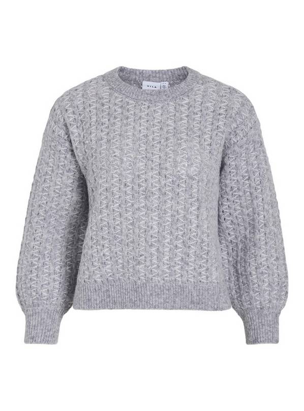 VILA Ryleigh O Neck Long Sleeved Knit Top XL